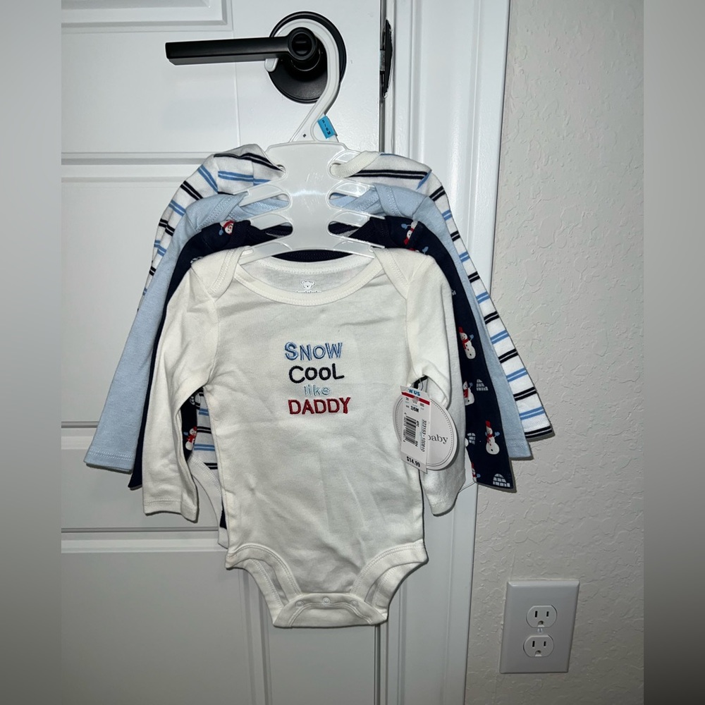 4 Piece Koala Baby long sleeve onesie set